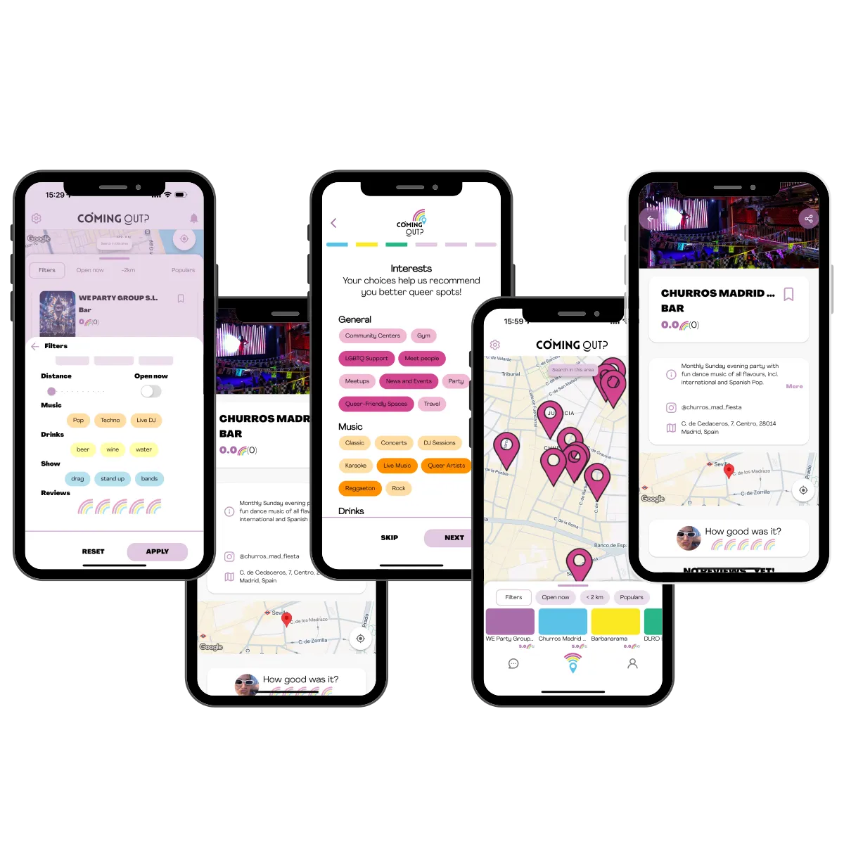Coming Out? App on multiple phones